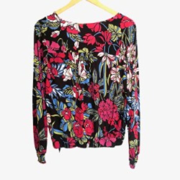 Anthropologie- Tiny Finley V-Neck Top Medium - Picture 4 of 4